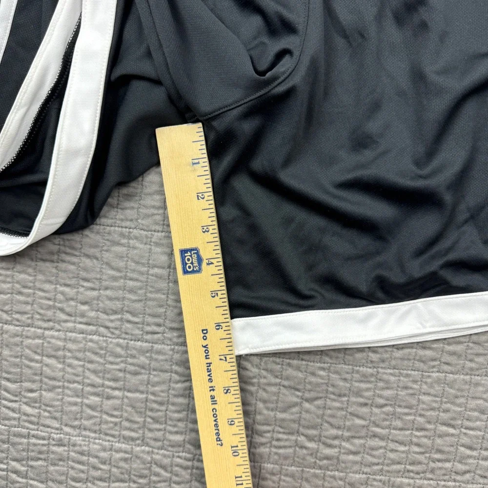 Nike Mens Medium Black White Dri-FIT Team Basketball Shorts Athletic Sportswear